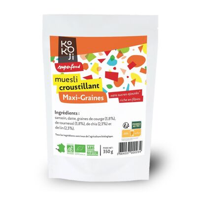 Crujiente Muesli Maxi Semillas 350g