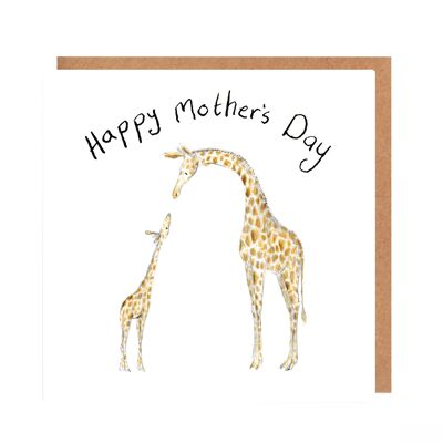 Mother's Day Card with Giraffes - Carly and Sue