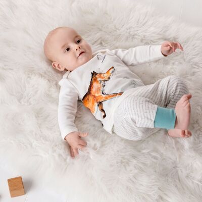 Unisex fox design top