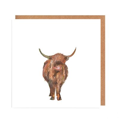 Highland Cow - Magnus - Card for all Occasions
