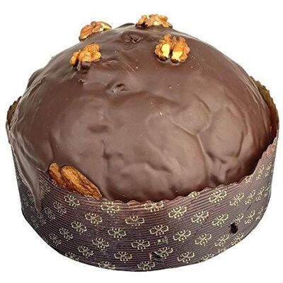 Panettone italiano con higos, chocolate negro, nueces 1kg