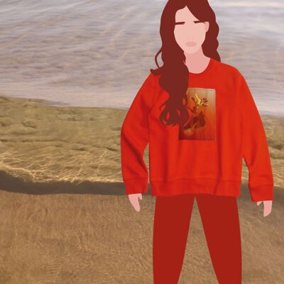 Maglione Comodo | col. mandarino