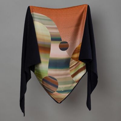 CASHMERE TRIANGLE | Motiv PEACEFUL REST | col. terra