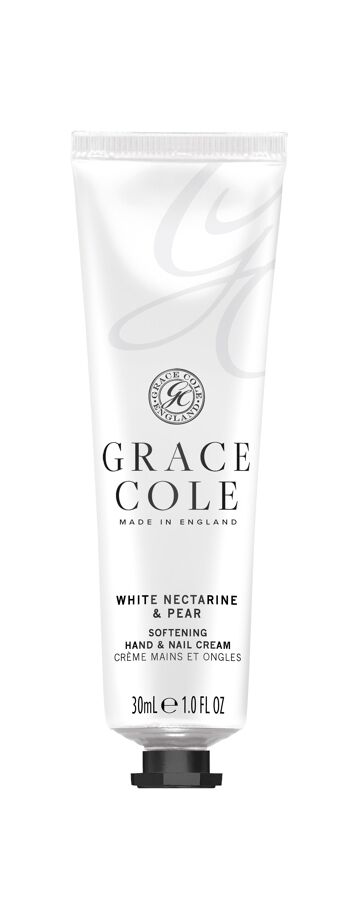 Grace Cole Boutique Crème pour les mains à la nectarine blanche et à la poire 30 ml