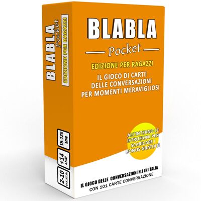 BLABLA Pocket | Per Ragazzi