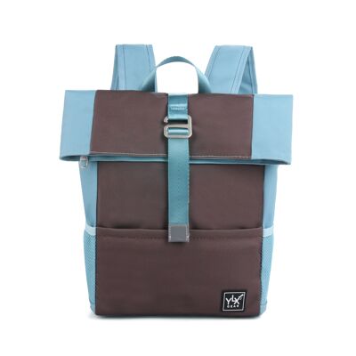 YLX Original Backpack | Kids | Reef Waters & Dark Brown