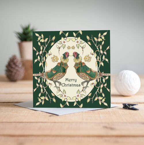 The Pheasants Christmas card