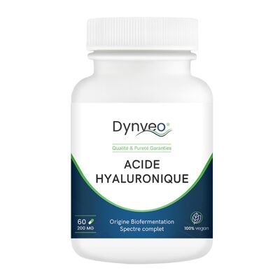 Acide hyaluronique pur - 60 gélules