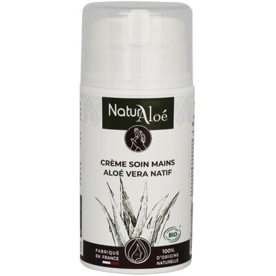 Bio-Aloe-Vera-Handpflegecreme – 50 ml (pro 6)