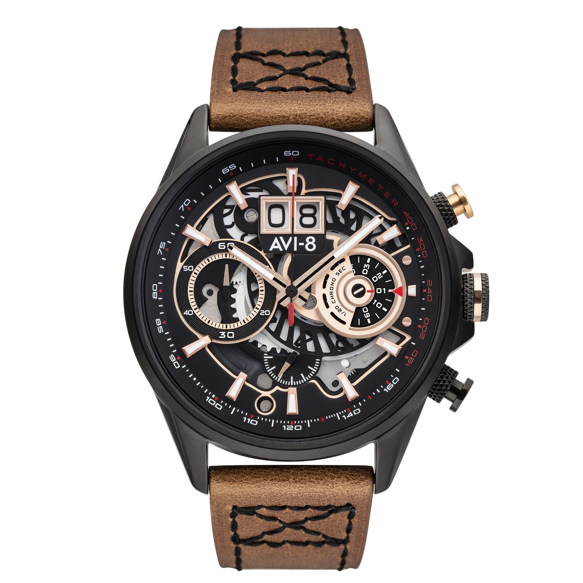 Buy wholesale AV 4065 03 Japanese Quartz Chronograph AVI 8 Men s