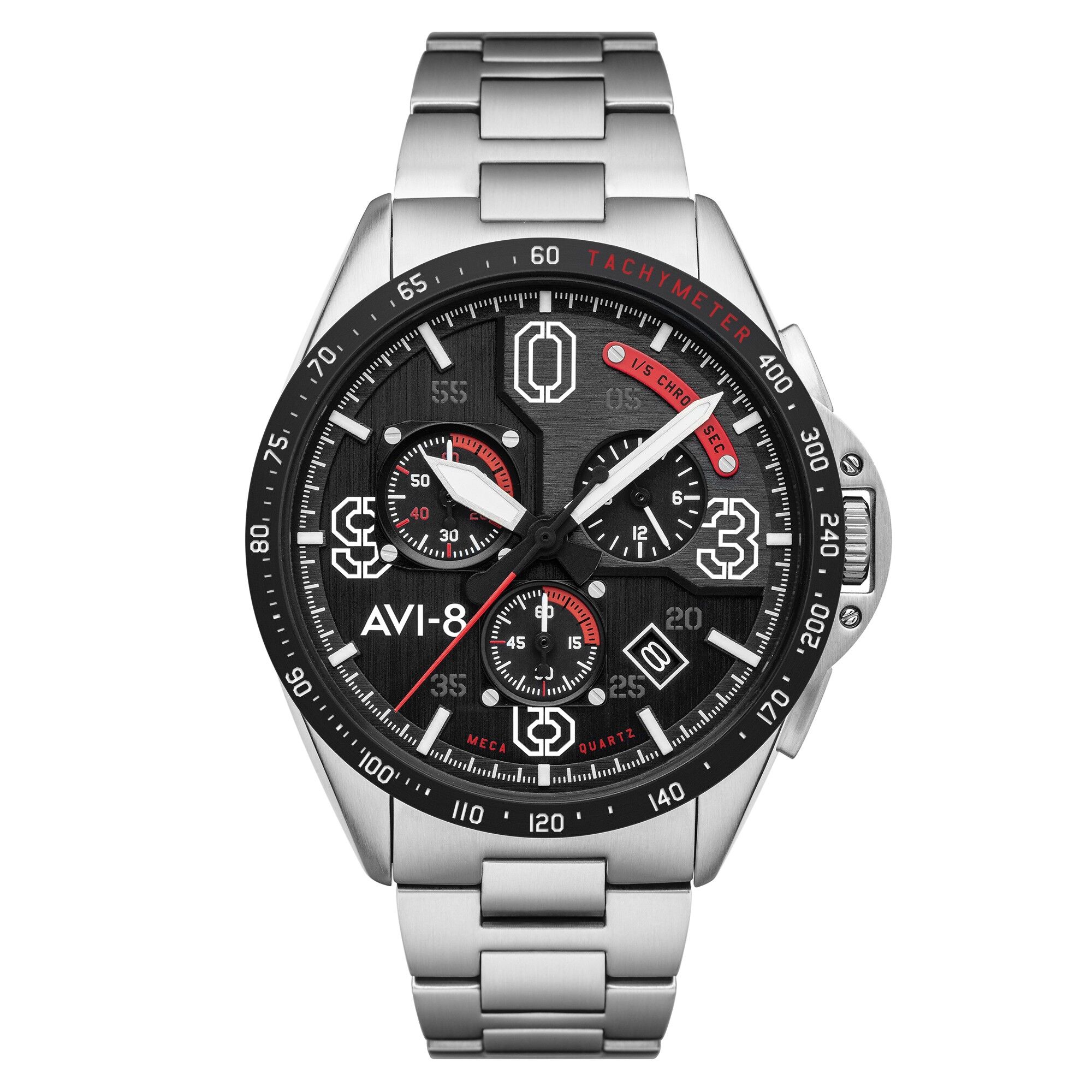 Compra AV 4077 11 Orologio giapponese Meca Quartz Chronograph AVI