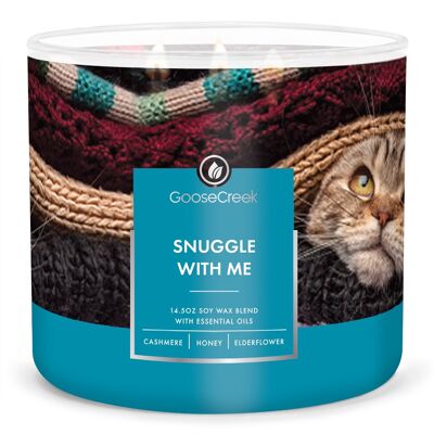 Snuggle With Me Goose Creek Candle Soy Blend 3 Wick