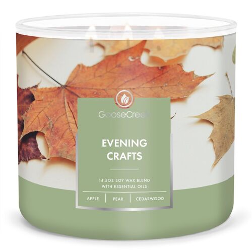 Evening Crafts Goose Creek Candle®411 grams 3 wick Collection
