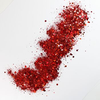 Hot Red - Paillettes Festival (10g) 4