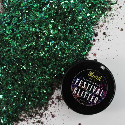 Schillerndes Grün - Festival Glitter (10g)