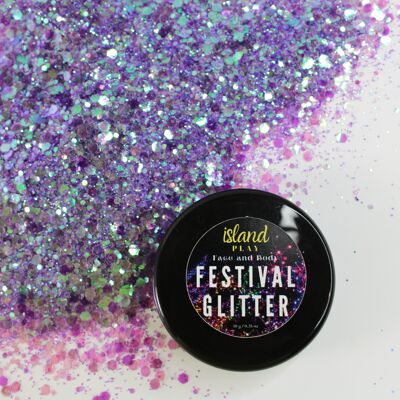Iridescent Purple - Festival Glitter (10g)