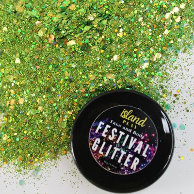 Limelight Green - Festival Glitter (10g)