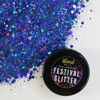 Ozeanblau - Festival Glitter (10g)
