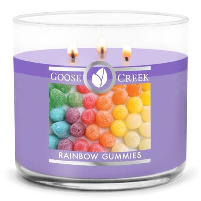 Rainbow Gummies Goose Creek Candle Soy Blend 3 Wick Tumbler