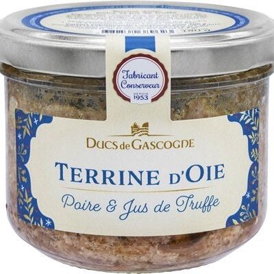 Goose terrine, pear and truffle juice (1%) 180g