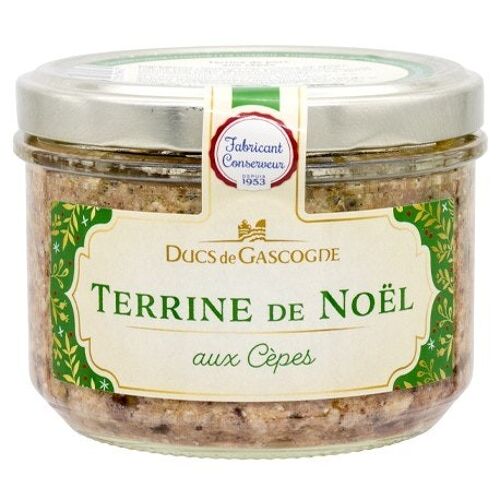 Christmas terrine with porcini mushrooms 180g