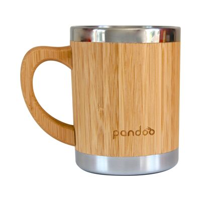 Bamboo coffee mug