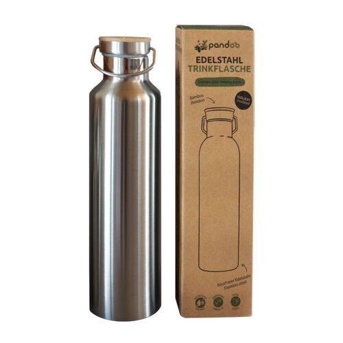 Reusable stainless steel drinking bottle | 1000ml | with insulation