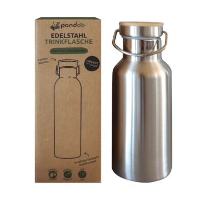 Reusable stainless steel drinking bottle | 350ml | with insulation