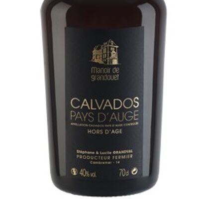 Calvados Pays d'Auge - Hors d'Age - 70cl - Manoir de Grandouet