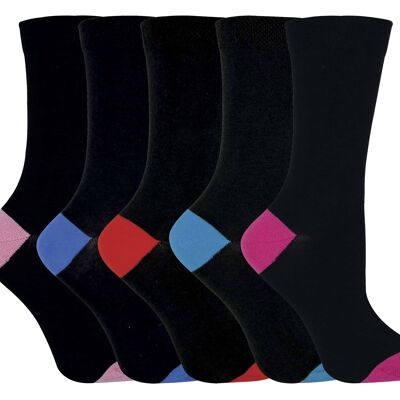 Sock Snob® - Womens soft top cotton rich socks in a multipack