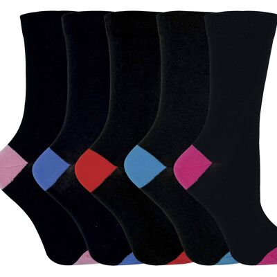 Sock Snob® - Womens soft top cotton rich socks in a multipack