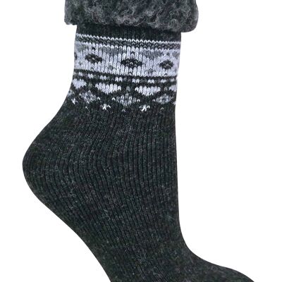 Sock Snob - Warme warme Winter-Nordic-Bettsocken für Damen