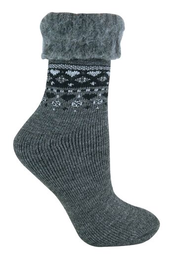 Sock Snob - Chaussettes de lit nordique chaudes et thermiques pour femmes 3