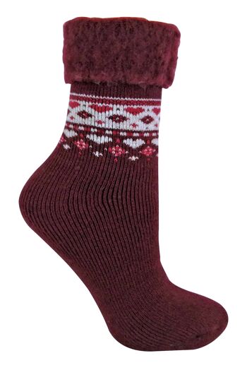 Sock Snob - Chaussettes de lit nordique chaudes et thermiques pour femmes 5