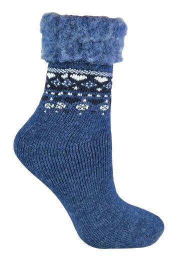 Sock Snob - Chaussettes de lit nordique chaudes et thermiques pour femmes 7
