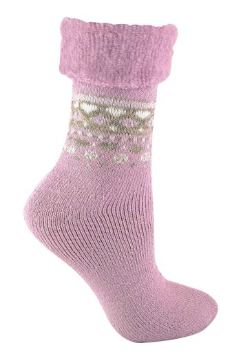 Sock Snob - Chaussettes de lit nordique chaudes et thermiques pour femmes 11