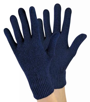 Gants magiques en laine thermique tricotés pour femmes / femmes pour temps froid 7