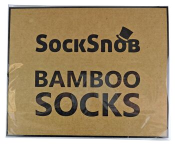 SOCK SNOB - 4 Paires de Socquettes Basses en Bambou pour Homme & Femme 2