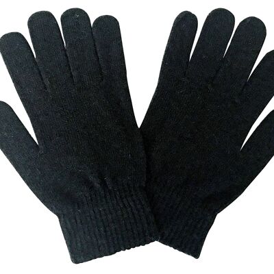 Adult Mens Thin Knitted Winter Warm Magic Thermal Wool Gloves