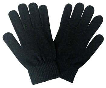Gants de laine thermiques magiques chauds d'hiver tricotés minces pour hommes adultes 1