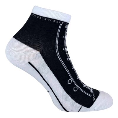 Sock Snob - 2 paia di calzini unisex per adulti che sembrano scarpe