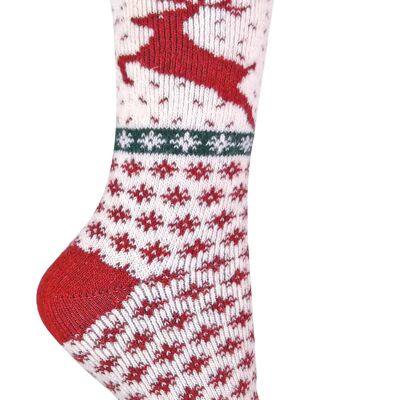 SOCK SNOB - Womens Wool Knitting Pattern Novelty Christmas Socks