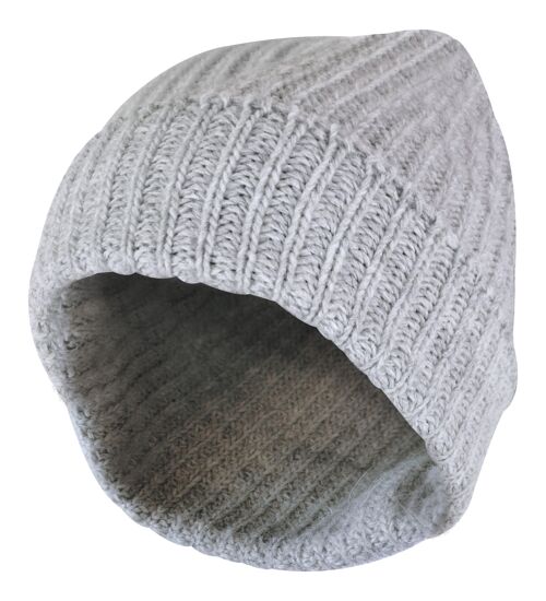 Ladies Thick Warm Chunky Knit Alpaca Wool Blend Slouch Beanie Hat for Winter