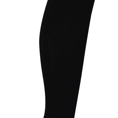 Collants en bambou pour femme en noir | Collants opaques unis super doux pour femme