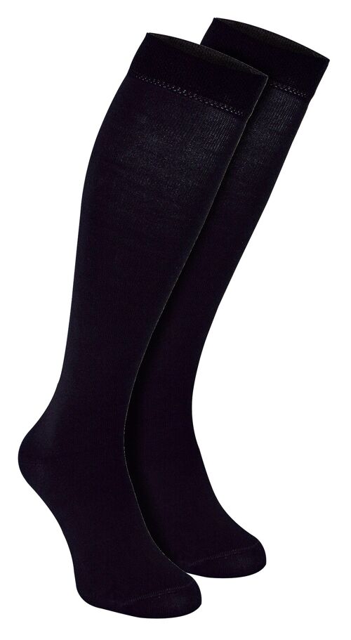 Mens Knee High Bamboo Socks | Sock Snob | 2 Pair Multipack | Breathable | Moisture Wicking