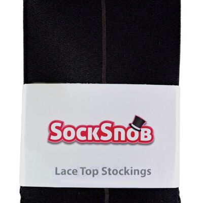 Transparente Nahtstrumpfhose für Damen | Socke Snob | Glänzend | Rückennaht | Hoch tailliert