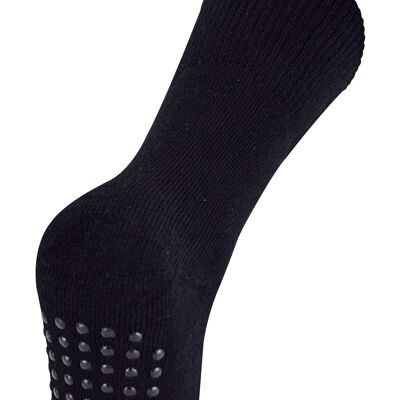 Bambus Hausschuhe Socken | THMO | Herren & Damen | Dicke, rutschfeste Indoor-Thermosocken für den Winter
