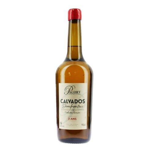 Calvados Domfrontais - 3 ans - 70cl - Pacory