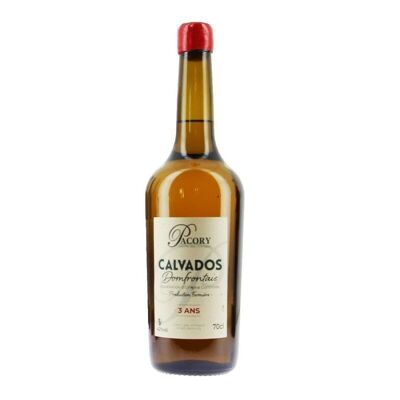 Calvados Domfrontais - 3 años - 70cl - Pacory