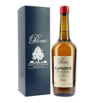 Calvados Domfrontais - 3 ans - 70cl - Pacory 2